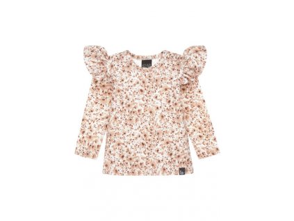 ruffle longsleeve dahlia babystyling