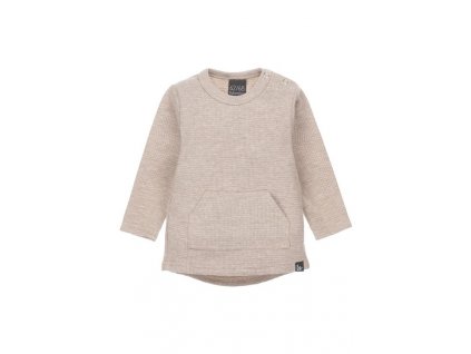 babystylingpocketlongsleevewafelbruingemeleerd