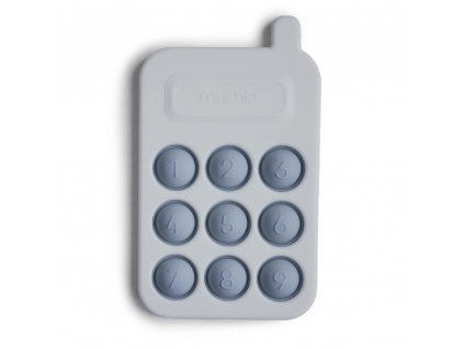 Mushie silikónová hračka pop-it Phone (Tradewinds)