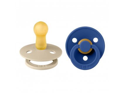 5492ab9212fc6ab20ba7184e638cf95b bibs colour cumliky z prirodneho kaucuku 2ks vanilla cornflower 120427 5713795248803vanilla