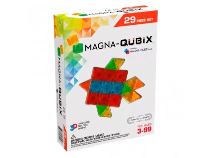 4500 magneticka stavebnica quibix 29 dielov magna tiles littlebird 1