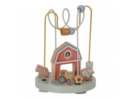 Motorický labyrint drevený Farma