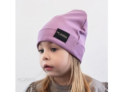 Detská čiapka organic - lila