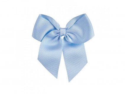 376 hairclip gross grain bow baby blue 11zon