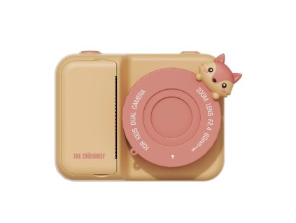 The Zoofamily print camera fox front view with lenscover 1920x 11zon