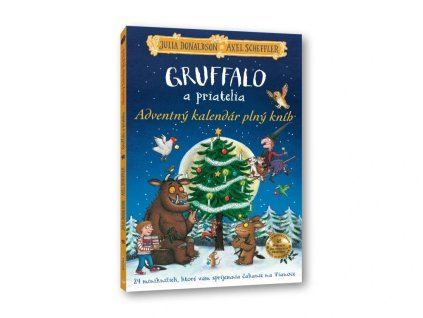 6563 36660 gruffalo a priatelia adventny kalendar plny knih obalka 11zon