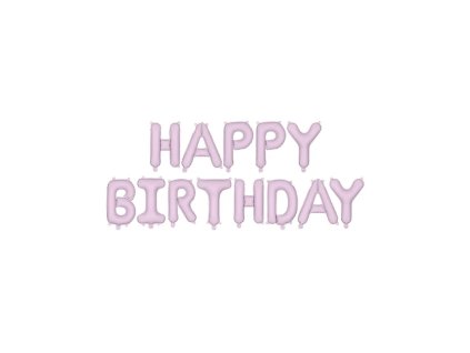 foliovy balonovy napis happy birthday fialovy