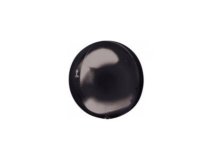 foliovy balon orbz cierny