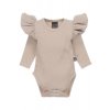 Body s volánmi - hnedé