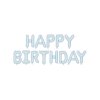 foliovy balonovy napis happy birthday modry