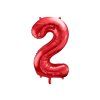 foliovy balon c2 86cm cerveny