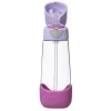 Fľaša na pitie so slamkou 600 ml - sugar plum