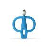 HRYZÁTKO A ZUBNÁ KEFKA MATCHSTICK MONKEY TEETHER BLUE
