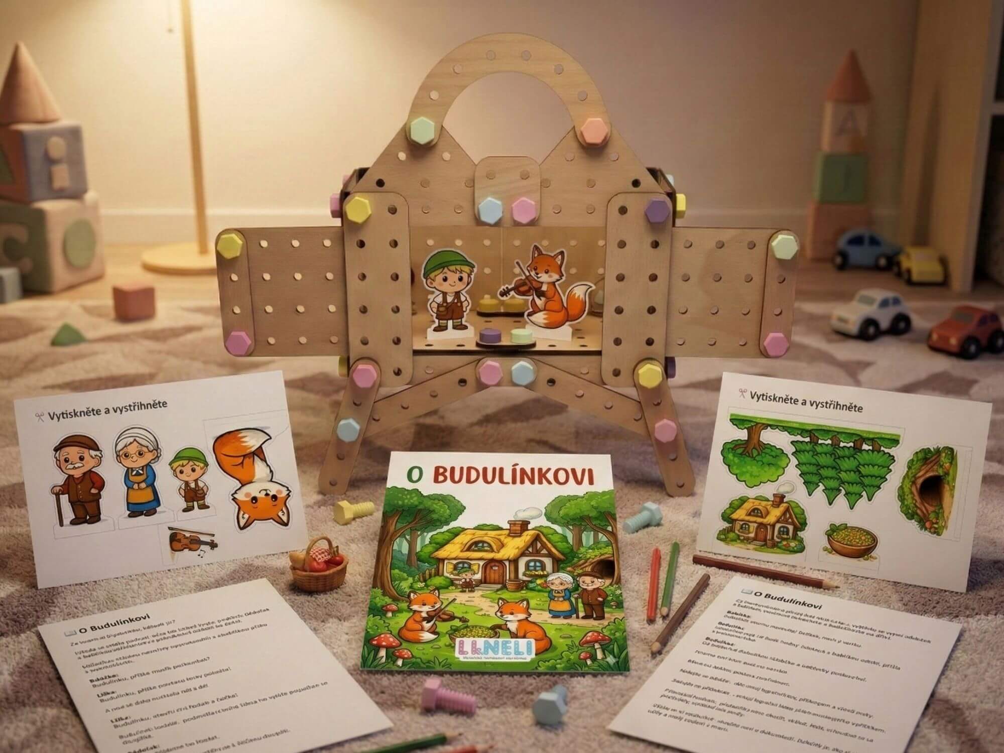 O Budulínkovi - Sada pro divadélko Li&Neli