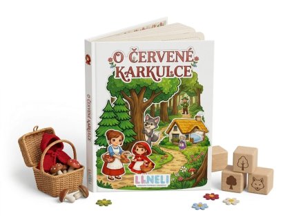O Červené Karkulce - Sada pro divadélko Li&Neli