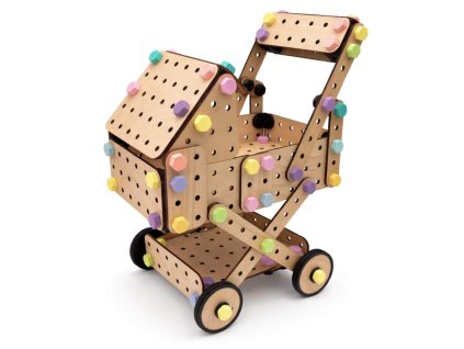 Stavebnice Li&Neli - Kočárek