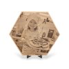 Fotka na dřevo hexagon 40 cm