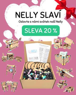 V pondělí měla naše Nellynka svátek. 💛 A protože podle jejího jména je pojmenovaná i naše stavebnice, tak jsme se rozhodli...