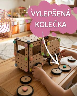 Naše kolečka jsme zase posunuli o kousek dál. Vzali jsme to, co už fungovalo, a ještě to doladili tak, aby bylo hraní zase...