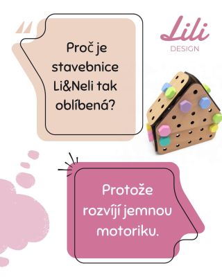 Proč je naše stavebnice u dětí i jejich rodičů oblíbená? Děti u stavění trénují prsty, hlavu, trpělivost. Zkouší nové...