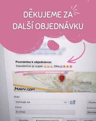 Jsme moc rádi, když se k nám zákazníci vrací, znovu si objednají naši další stavebnici a ještě k tomu přidají takhle milou...