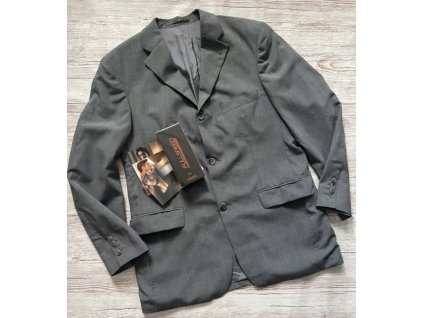 PÁNSKÉ ŠEDÉ SAKO STRELLSON, VEL.50