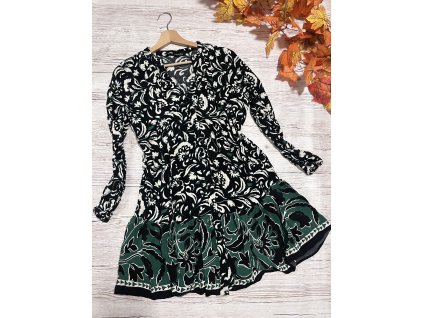 Košilové vzorované šaty Zara 🍂