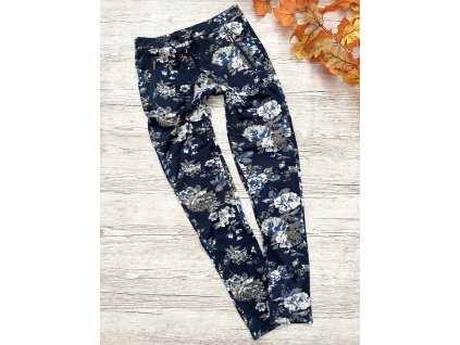 Květované legínové kalhoty/tepláky Butik 🍂