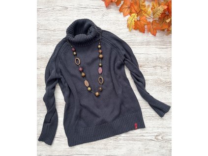 Pružný basic svetr C&A s rolákem 🍂