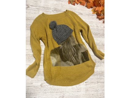 Stylový zdobený svetr Italy 🍂