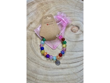 Náramky z praskaných korálků