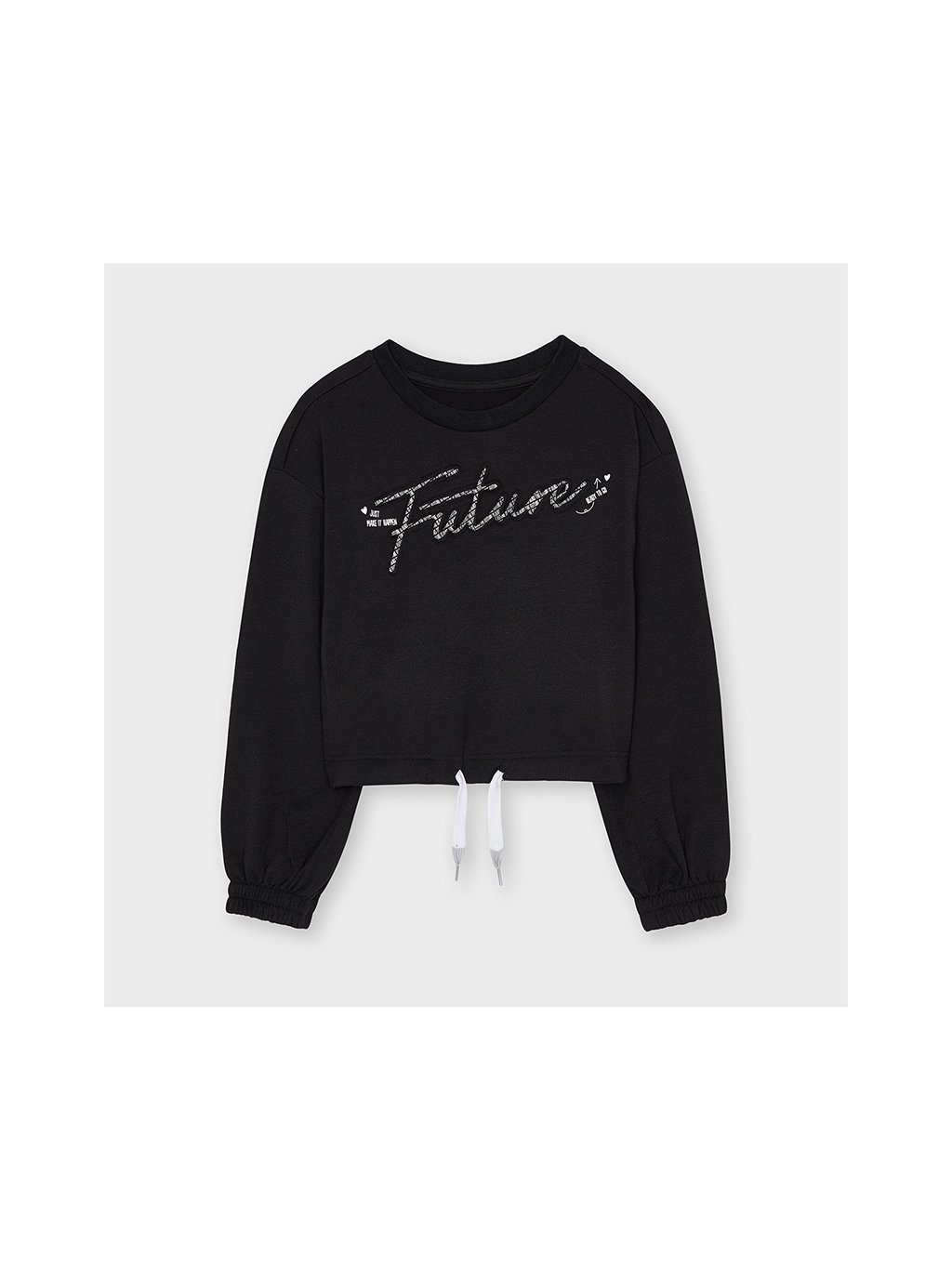 DÍVČÍ HALENKA DO PASU MAYORAL ČERNÁ 6467-81 (Velikost 162 (16 let))