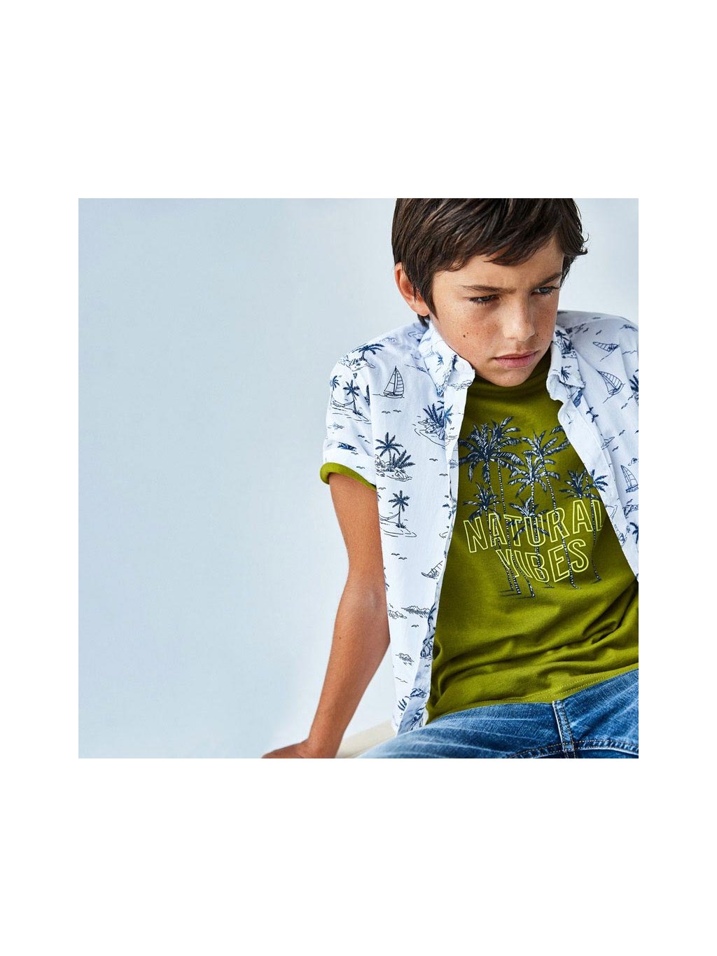 CHLAPECKÉ TRIKO MAYORAL 6082 (Velikost 172 (18 let))