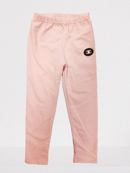 Dívčí legínové kalhoty 22458 růžové
