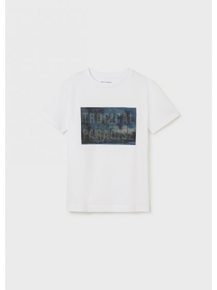 Chlapecké tričko Mayoral 6007-035 bílé