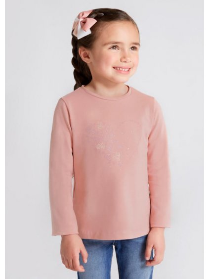 L/s základní tričko, rose, 178/41/9, 8445445340380