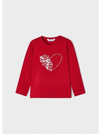 L/s základní tričko, červené, 178/50/9, 8445445341103