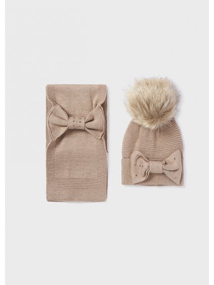 bow hat and scarf set girl id 12 10342 030 L 4