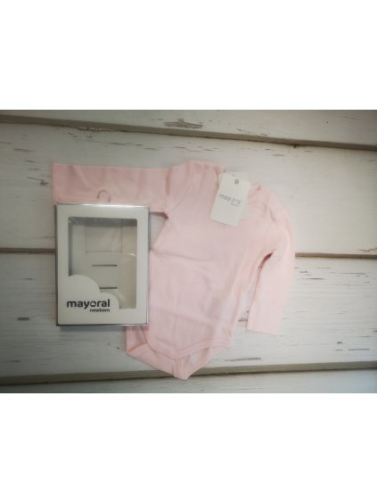 DÍVČÍ BODY MAYORALl 2713-59 (Velikost 6 - 9 měsíců, 75 cm)