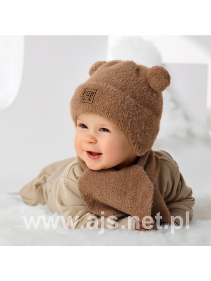 Chlapecká čepice a šál 46412