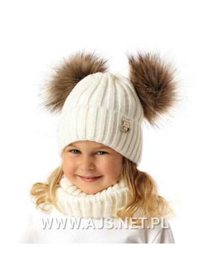 Dívčí čepice a nákrčník  50209