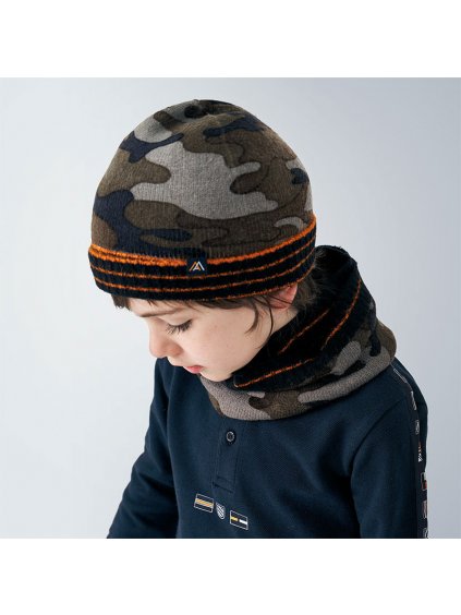 CHLAPECKÁ ČEPICE A NÁKRČNÍK (Velikost 166 (16 let))