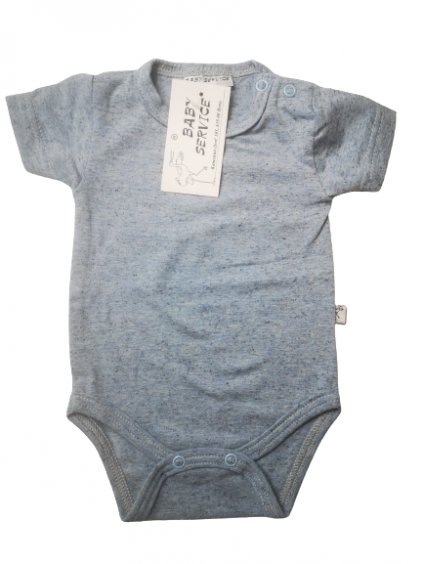 KOJENECKÉ BODY BABY SERVECE 2114 MODRÉ (Velikost 74)