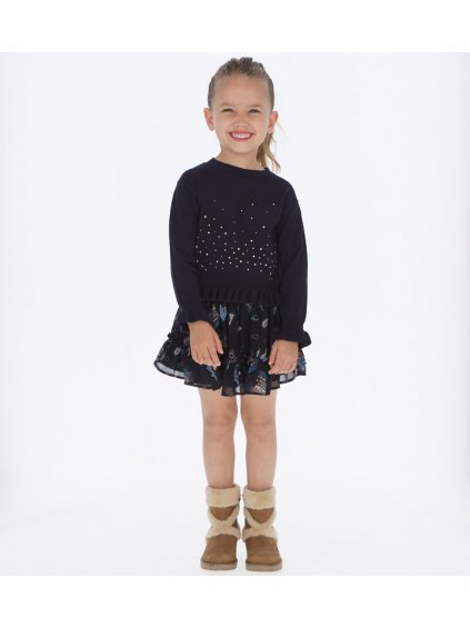 DÍVČÍ SUKNĚ MAYORAL  4906 MODRÁ (Velikost 98)