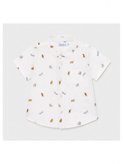 Chlapecká košile Mayoral 1114 bílá