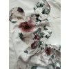 Dívčí komplet triko, kraťasy  22456 květy