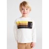 Pruhovaná košile L/s, krémově zlatá, 4016/58/9, 8445445390187