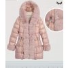 Dívčí zimní bunda s kožešinou 22570