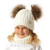 Dívčí čepice a nákrčník  50209