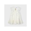 Dívčí krajkové šaty  Mayoral 3944 smetanové